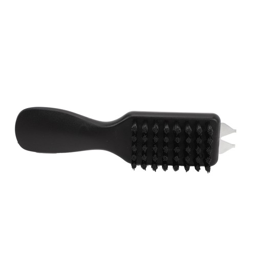 Black golf shoe brush cleaner - shoe,
