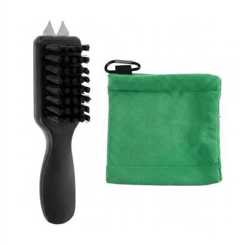Golf shoe brush with nylon - golf,