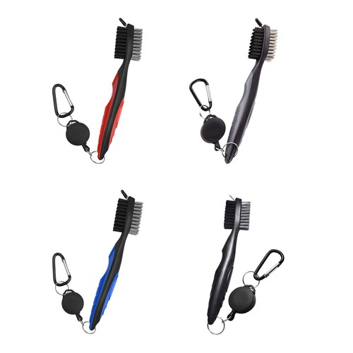 Golf club brush groove cleaner - golf,