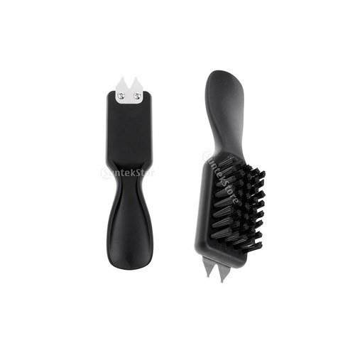 Golf shoe brush cleaning - brush,