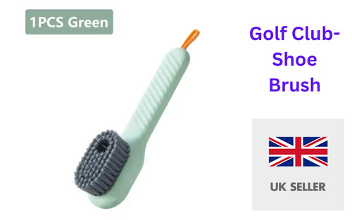 Golf shoes and - golf, clubs