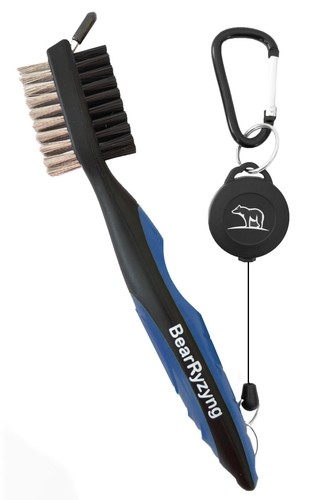 Golf cleaning brush - blue, by