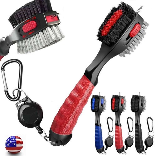 Sided golf club - sided, brush